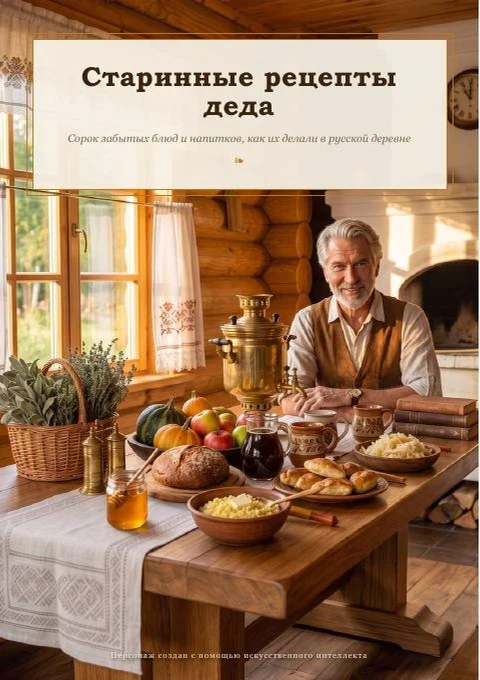 Книга «Старинные рецепты деда»